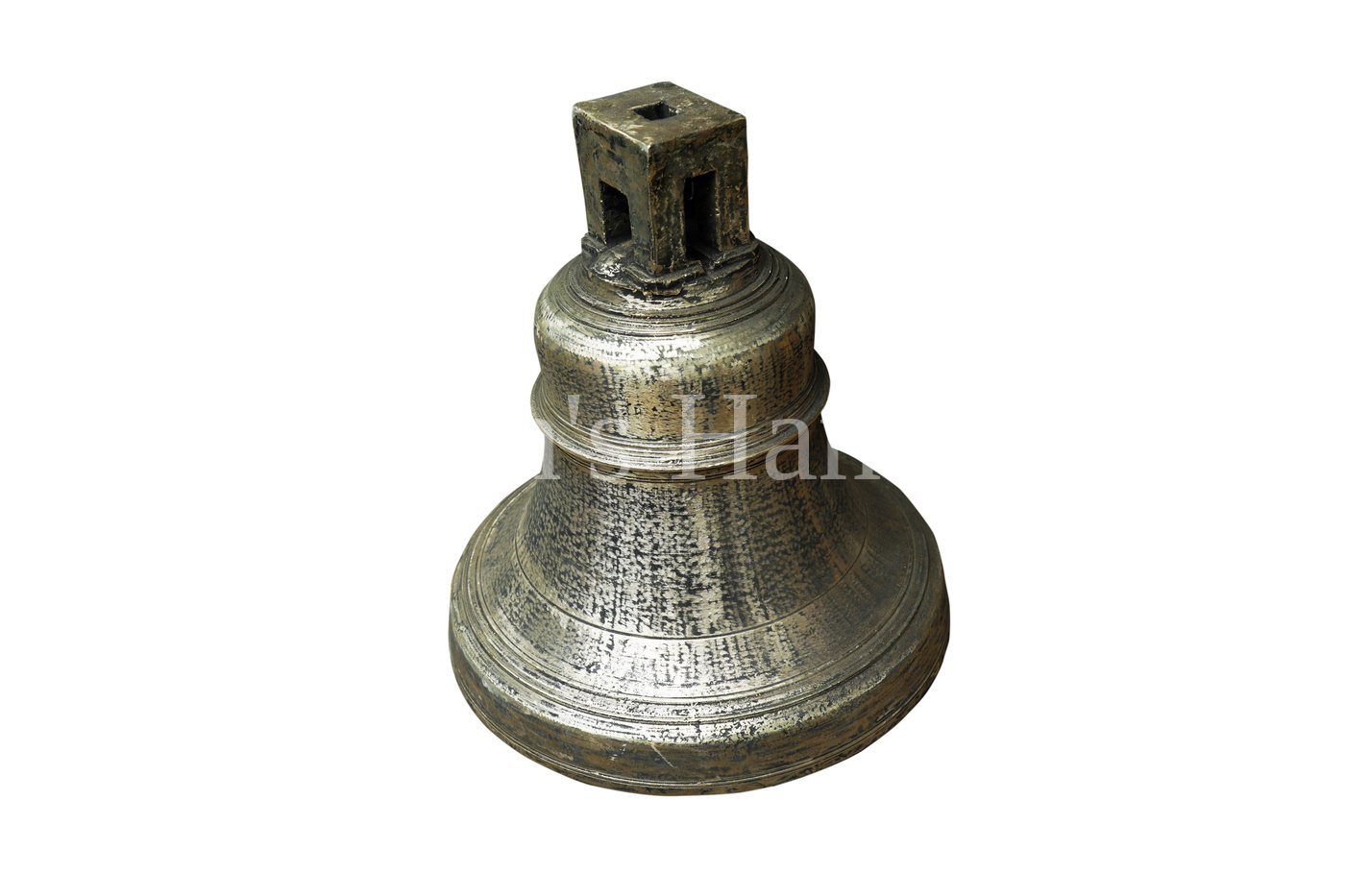 Bronze church bell cast in Mannar, Kerala